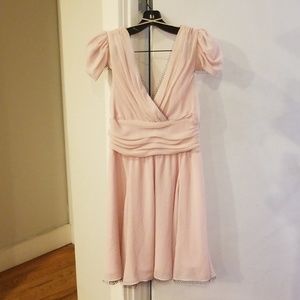 Blush pink Karl Lagerfeld dress